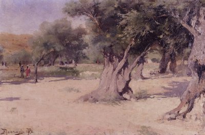 Olive Trees in the Holy Land by Vasilij Dmitrievich Polenov